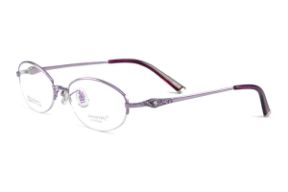 眼鏡鏡框-嚴選高質感水鑽眼鏡 C2089-PU
