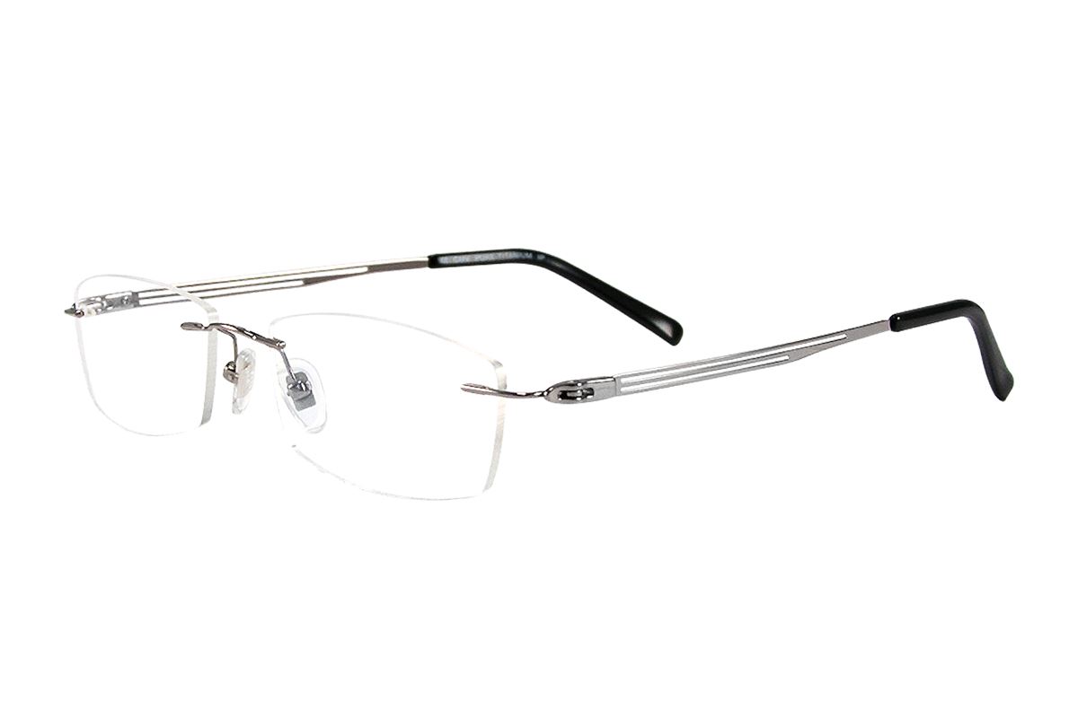嚴選高質感純鈦眼鏡 11292-SI1