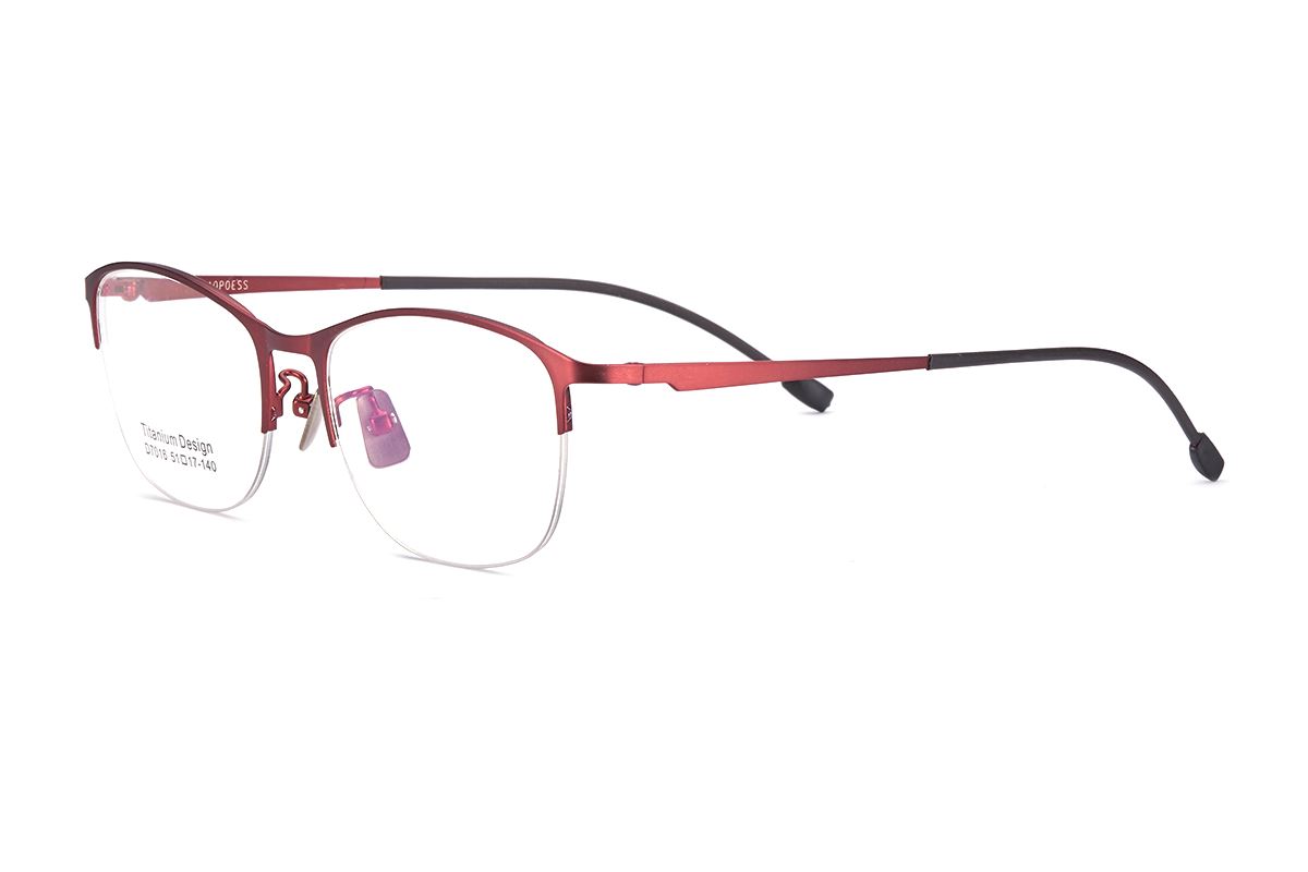 嚴選時尚鈦眼鏡 D7016-RE1