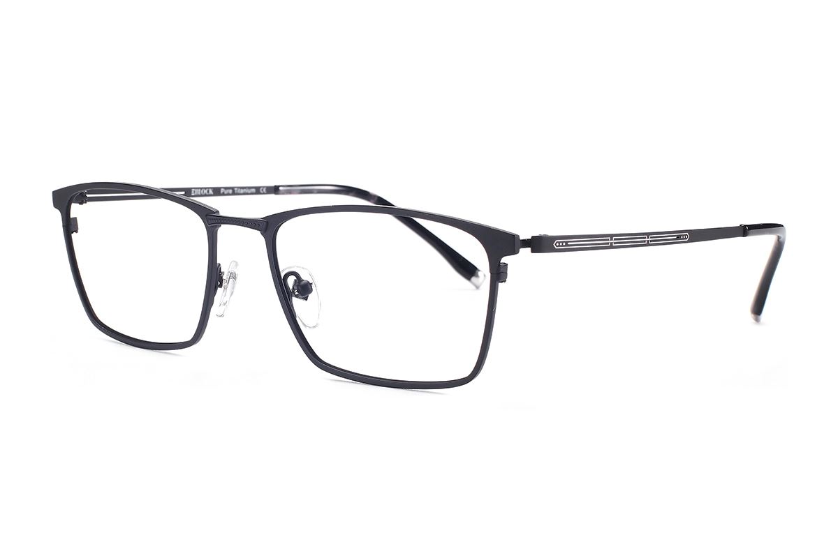 嚴選高質感純鈦眼鏡 6040-BA1