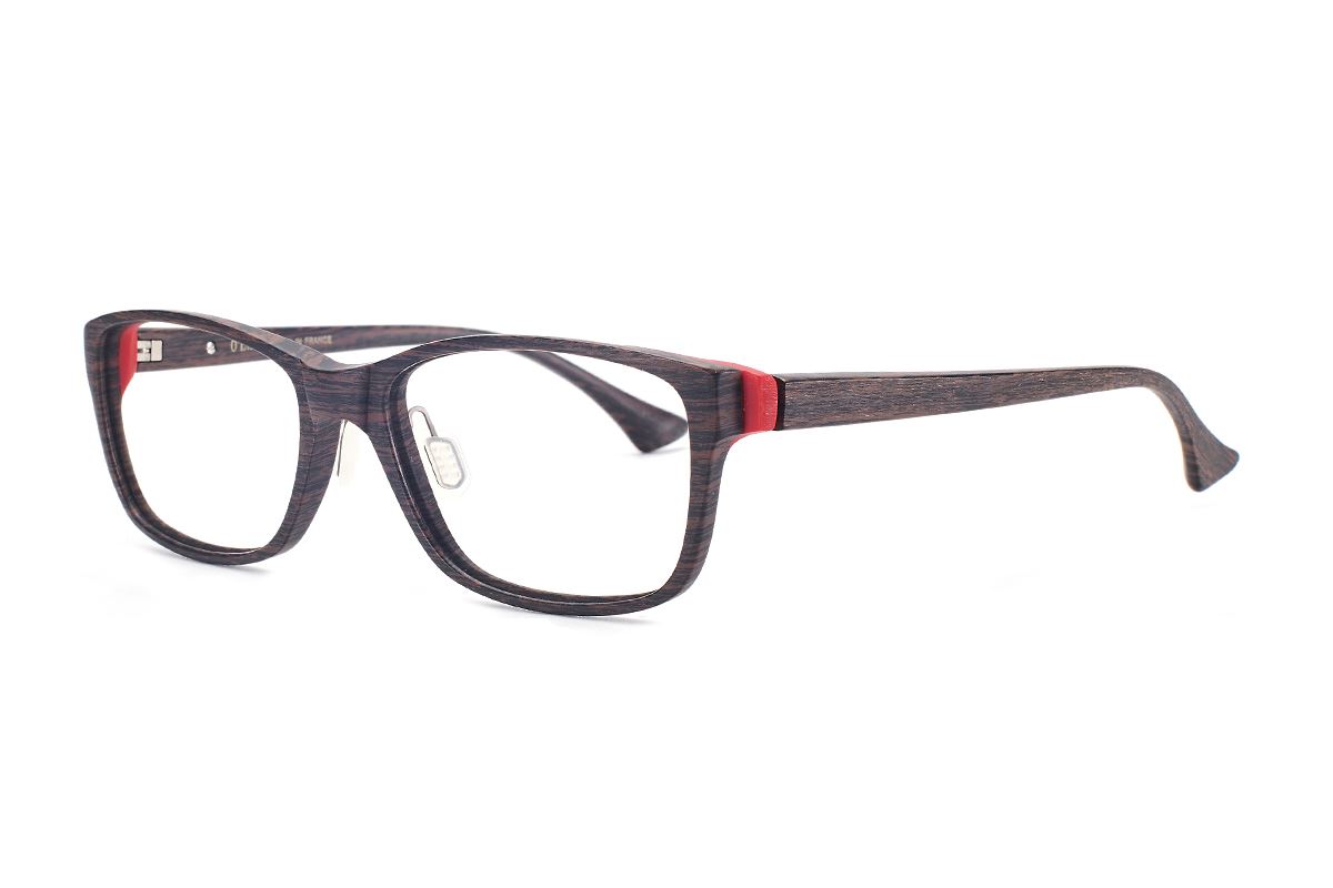 嚴選高質感木質眼鏡 FOL3035-BO1