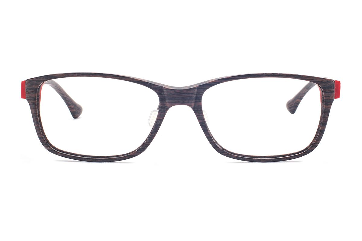 嚴選高質感木質眼鏡 FOL3035-BO2