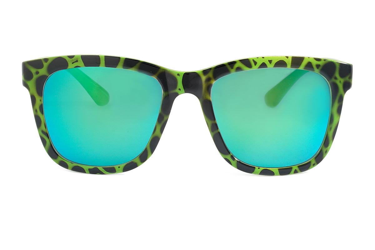 聖誕炫彩太陽眼鏡(F2031綠豹紋)2