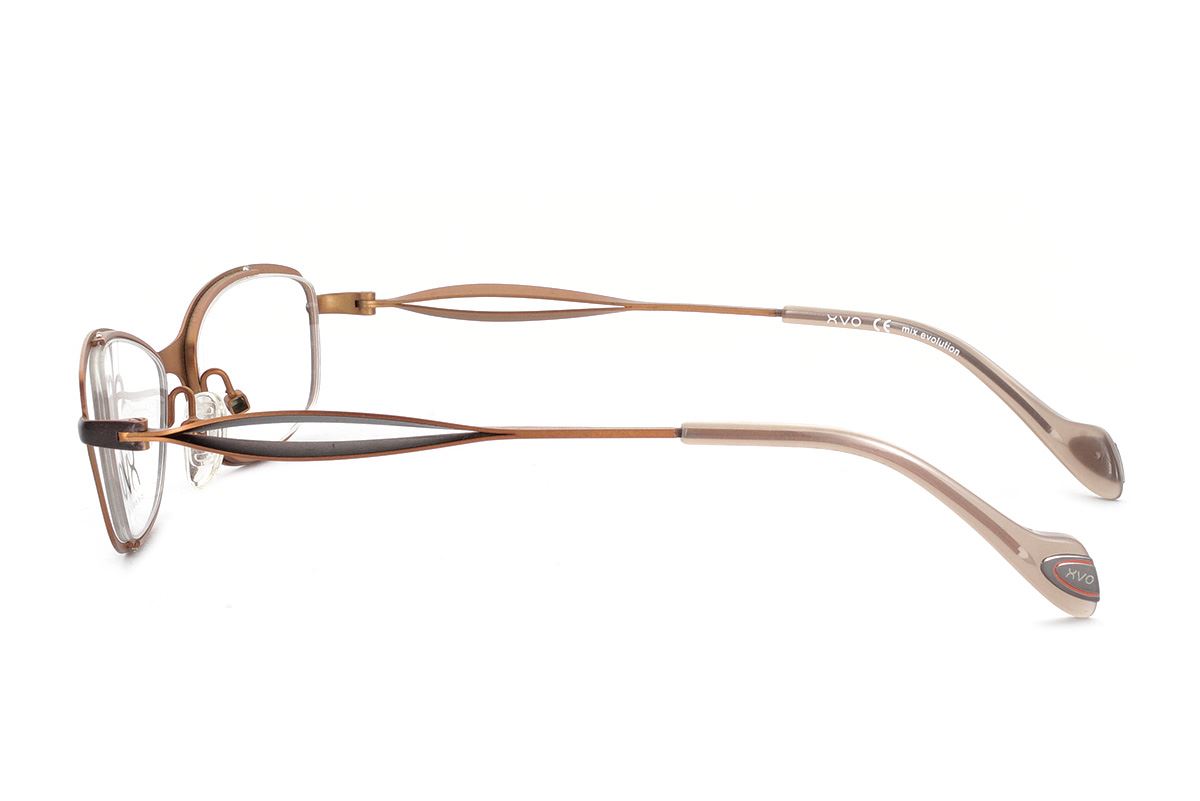 嚴選造型眼鏡框 XVO F1004-C43
