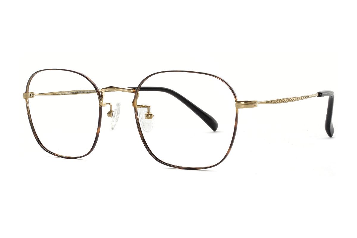 嚴選高質感純鈦眼鏡 521-C1A1