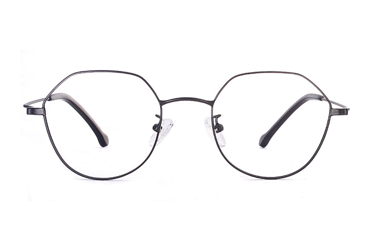 多角細框眼鏡 FU5996-C72