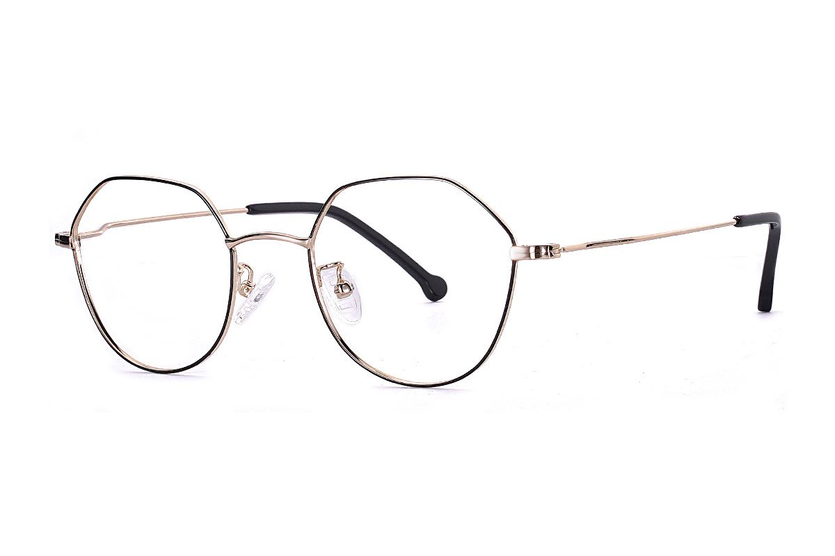 多角細框眼鏡 FU5996-C11