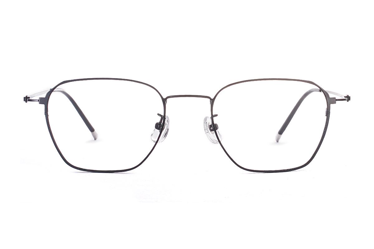 菱角方形細框眼鏡 FU39011-C12