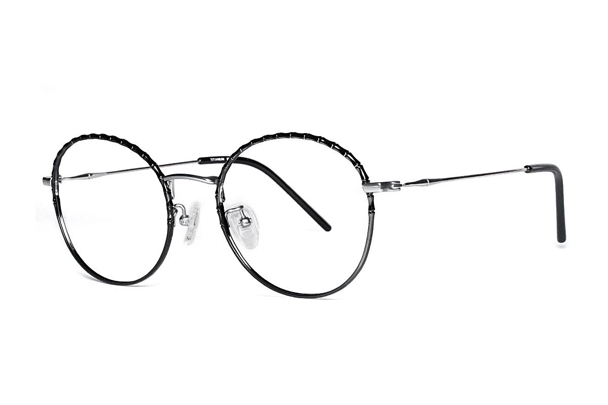 嚴選高質感鈦眼鏡 H6610-C71