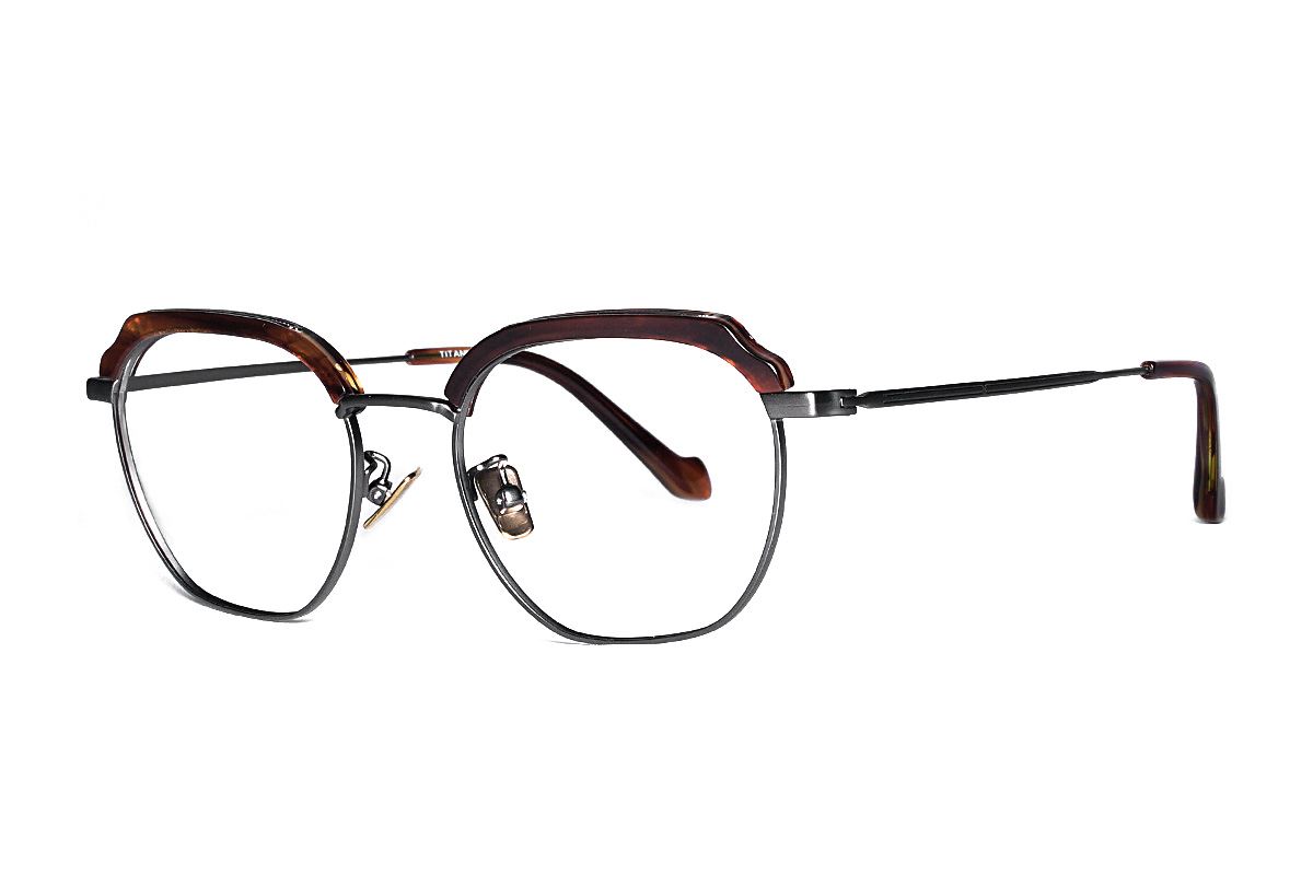 嚴選高質感純鈦眼鏡 H6601-C41