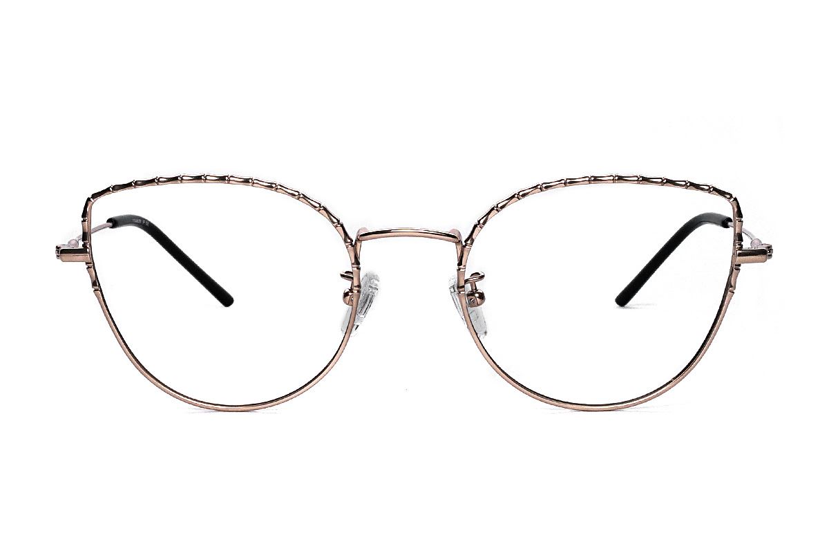 嚴選高質感鈦眼鏡 H6611-C42