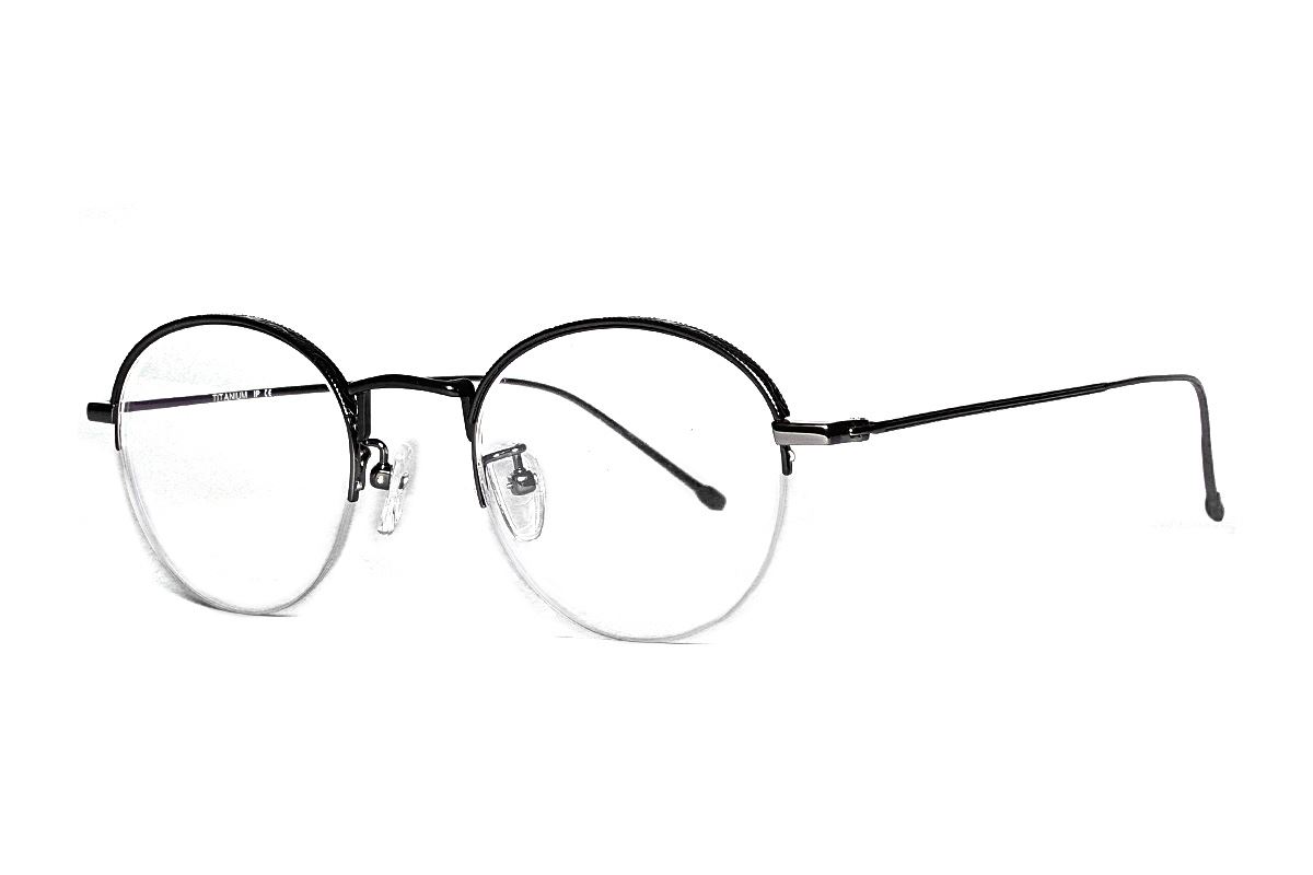 嚴選高質感鈦眼鏡 H6382-C21