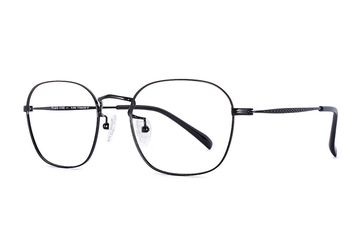  嚴選高質感純鈦眼鏡 高解析521-C10A1