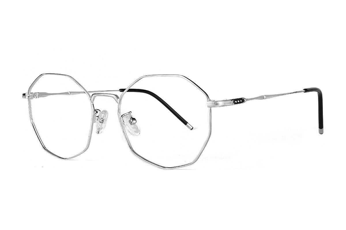 多角細框眼鏡 F3073-C61