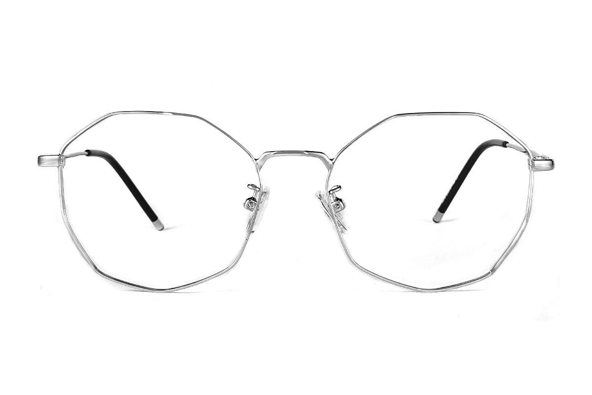 多角細框眼鏡 F3073-C62