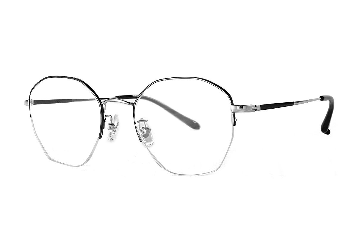 嚴選多角鈦眼鏡 922-C1B1