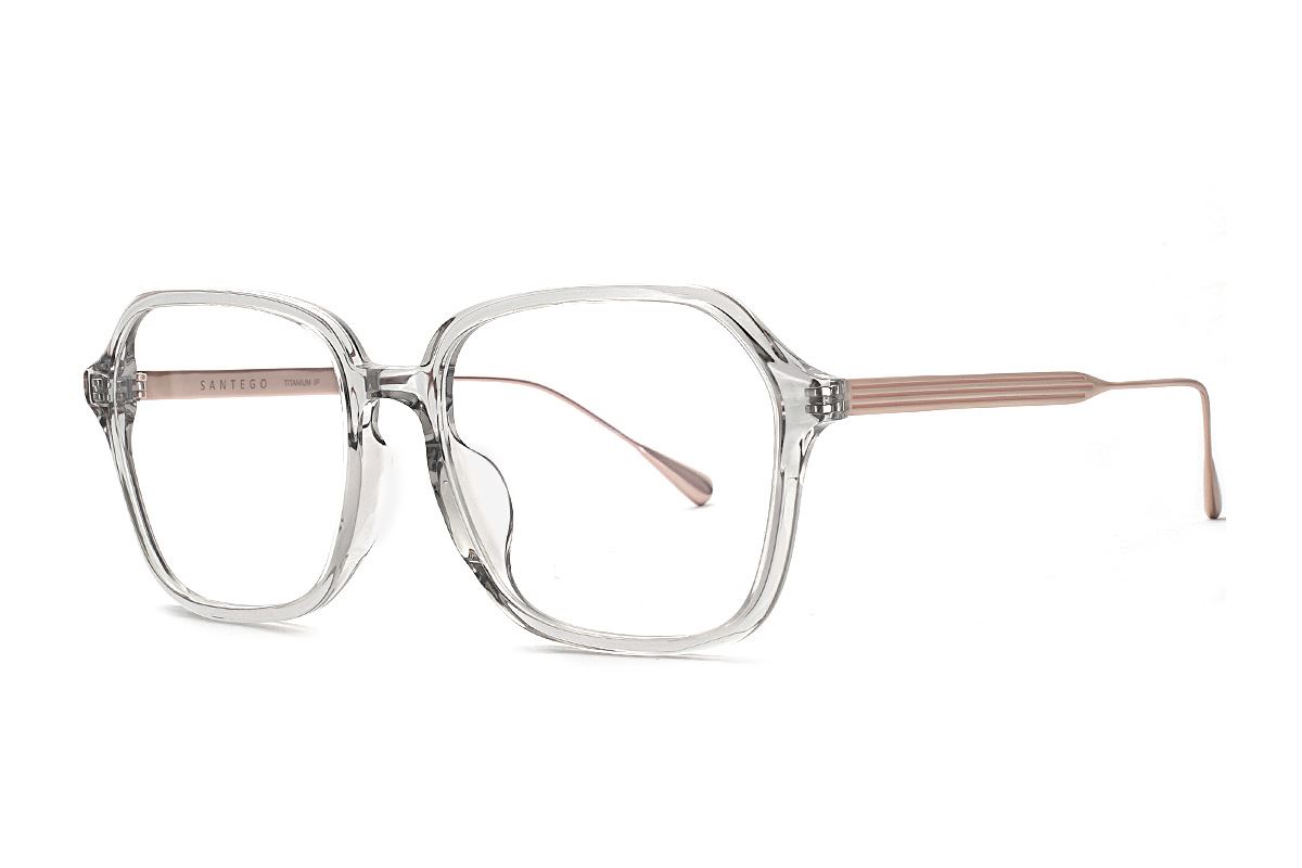 高質感透明大眼鏡框 77010-C21