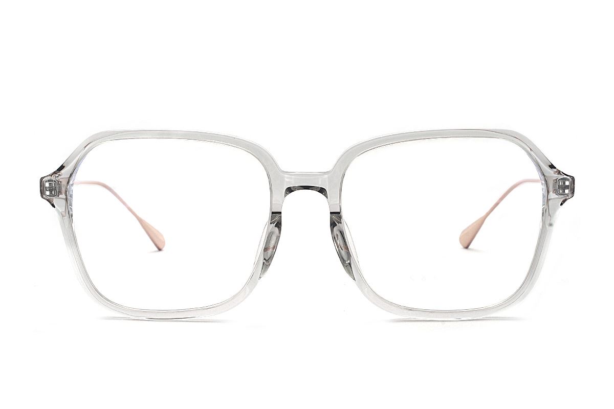 高質感透明大眼鏡框 77010-C22