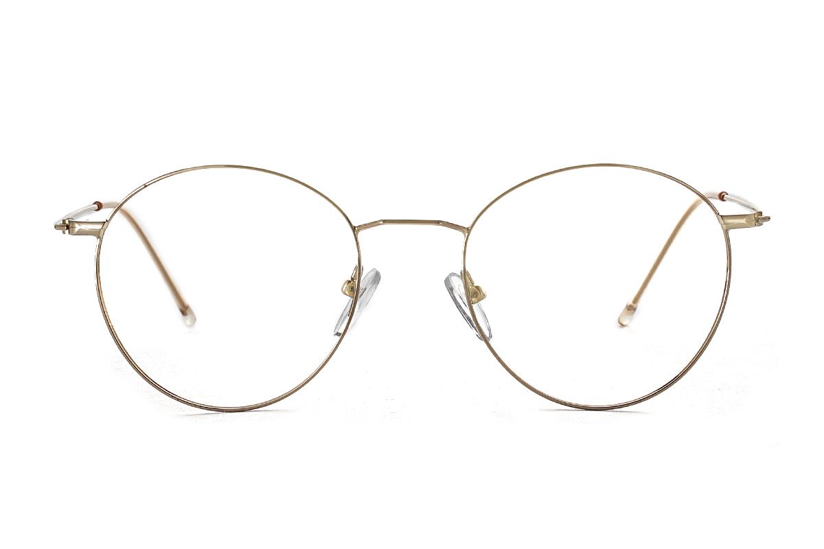 金色細框眼鏡 FV22337-C22