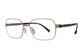 眼鏡鏡框-嚴選日製薄鋼眼鏡 F2M-8606-C76