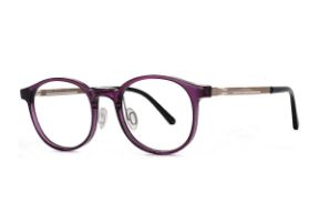 眼鏡鏡框-嚴選日製複合式眼鏡 F2A-8505-C4