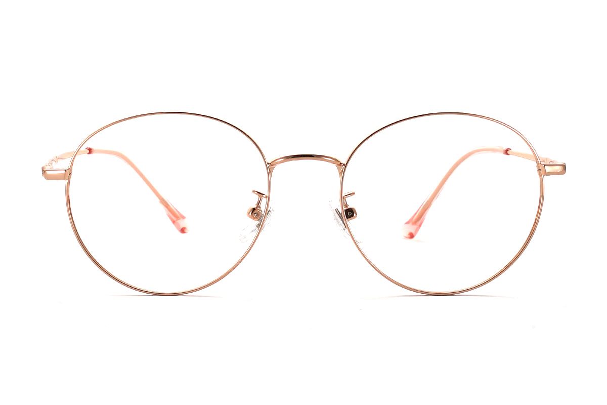 復古鈦細框眼鏡 8560-C42