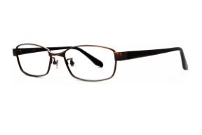 眼鏡鏡框-嚴選複合質感眼鏡 LA102-BR
