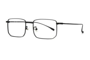 眼鏡鏡框-稜角鈦細框眼鏡 V9101-C38