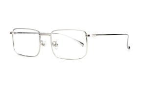 眼鏡鏡框-稜角鈦細框眼鏡 V9101-C2