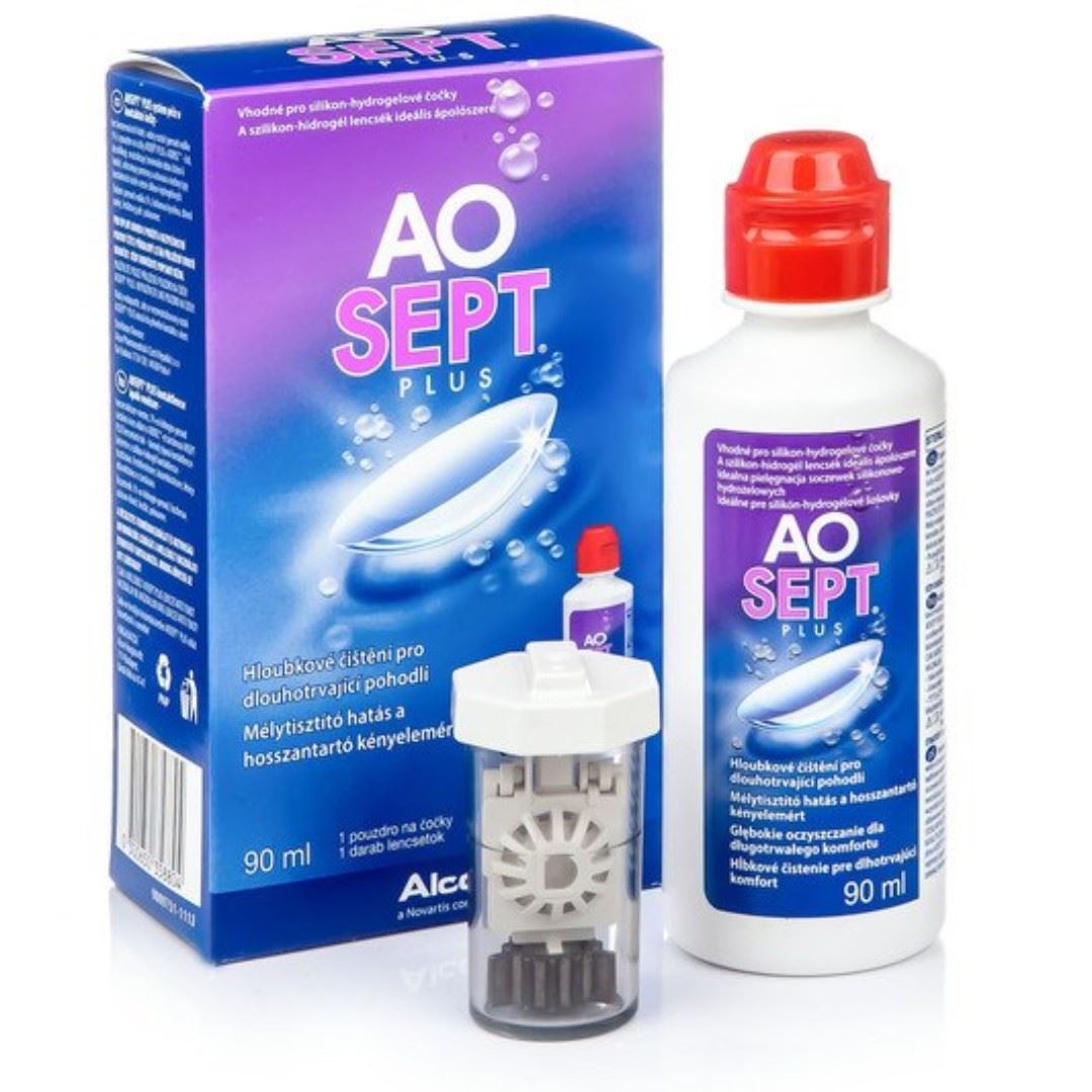 AO雙氧隱形眼鏡保養液90ml1