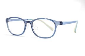 眼镜镜框-儿童抗蓝光眼镜含无度数镜片 9811-C5