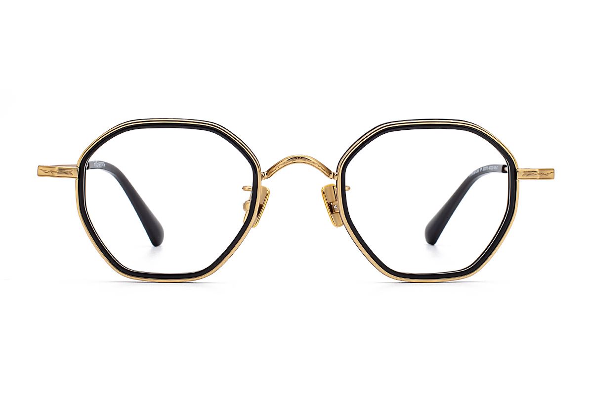 多角鈦細框眼鏡  S3070-C12