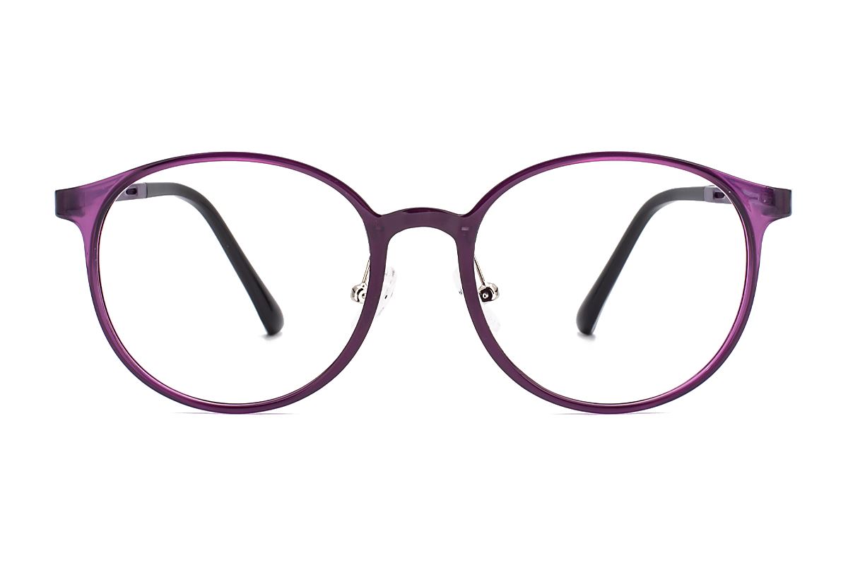 嚴選質感塑鋼眼鏡 9607-C52