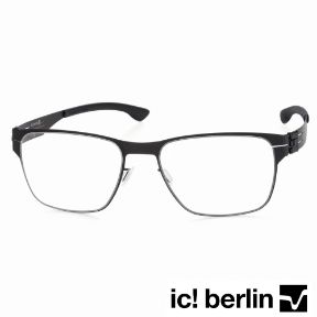 眼鏡鏡框-IC Berlin-Hannes S-Black