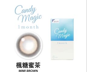 隱形眼鏡-Candy Magicc抗藍光彩色月拋(1片裝 )