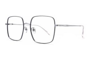 眼鏡鏡框-嚴選復古方型鈦鏡框  988800-C4