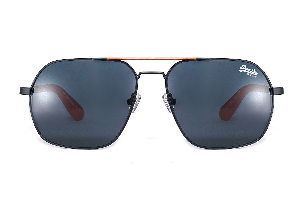 FitGlasses - superdry-太陽眼鏡-raceway-205 黑橘